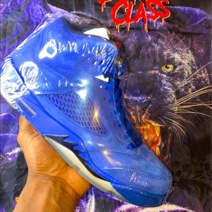 Jordan 5 “blue suede” size 10.5